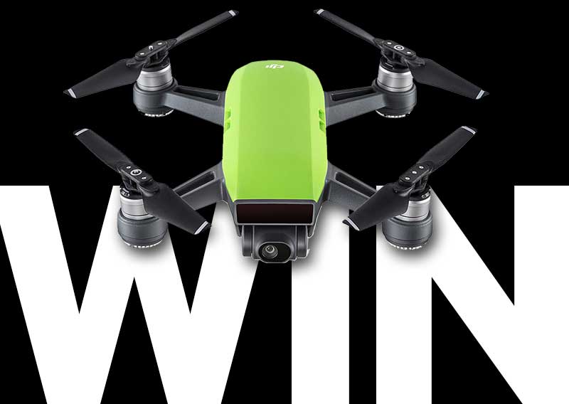Win A DJI Spark Drone Pack